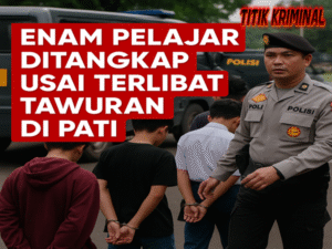 Enam Pelaku Tawuran Antarpelajar