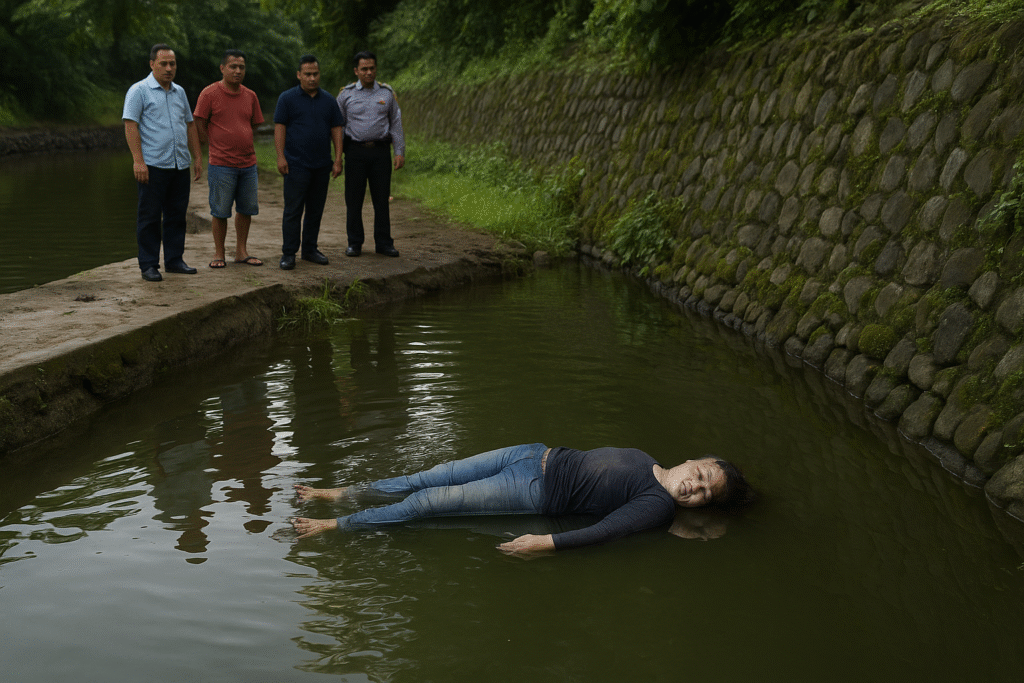 Geger Mayat Wanita Ditemukan Mengapung di Sungai Beji Klaten