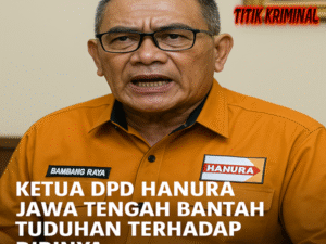 Refutasi Ketua DPD Hanura
