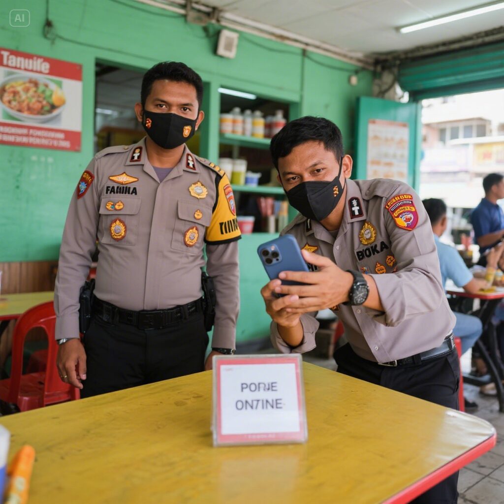 2 Pria Gasak Ponsel di Warteg Tangsel, Modus Pura-pura Minta Sumbangan