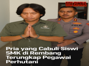 Pria Cabuli Siswi SMK