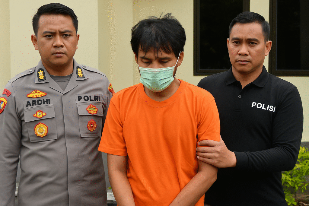 Pelaku Pembunuhan Perempuan Asal Kediri di Blitar Tertangkap